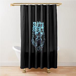 Suicide Silence Art Sticker Shower Curtain