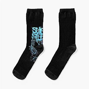 Suicide Silence Sticker Socks