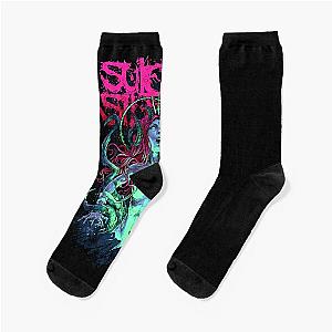 Retro Suicide Socks
