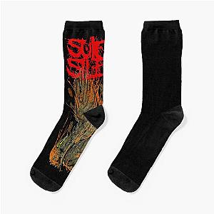 Graphic Suicide Silence Vintage Socks