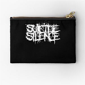 The Black Suicide Silence Vintage Retro Zipper Pouch