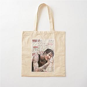 Mitch Lucker Suicide Silence Artwork Cotton Tote Bag