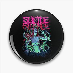 Retro Band Pin Silence