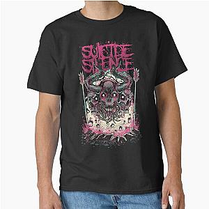 Suicide Silence Skull Pink Classic T Shirt
