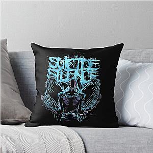 Suicide Silence Art Sticker Throw Pillow