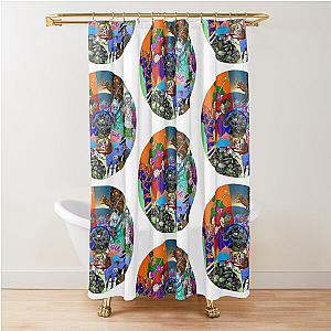 Gios Dark Squad Shower Curtain