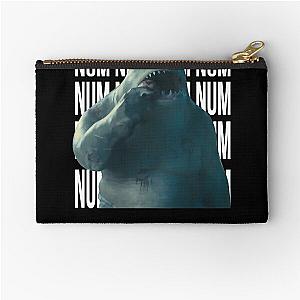 Funny King Sharks Num Num Meme Zipper Pouch