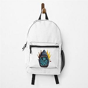 The Shark Big King Shark Logo Long Sleeve Backpack