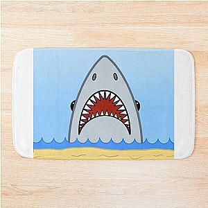 Shark In The Water Bath Mat