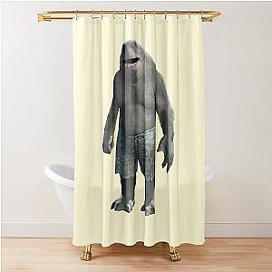 Nanaue A.K.A King Shark Shower Curtain