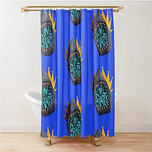 The King Shark Shower Curtain