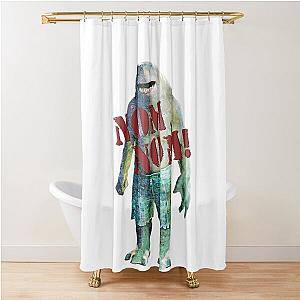 King Shark  Shower Curtain