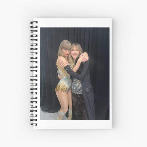 taylor swift suki waterhouse 2 Spiral Notebook