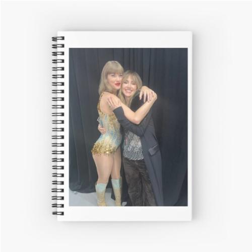 taylor swift and suki waterhouse 1  Spiral Notebook