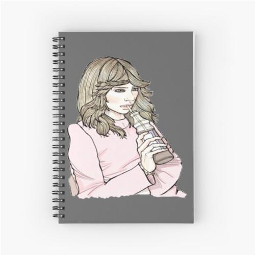 suki waterhouse        Spiral Notebook