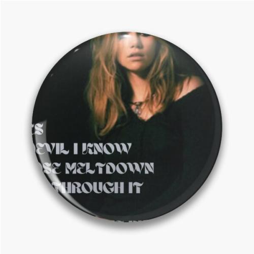 suki waterhouse I Can't Let Go Pin