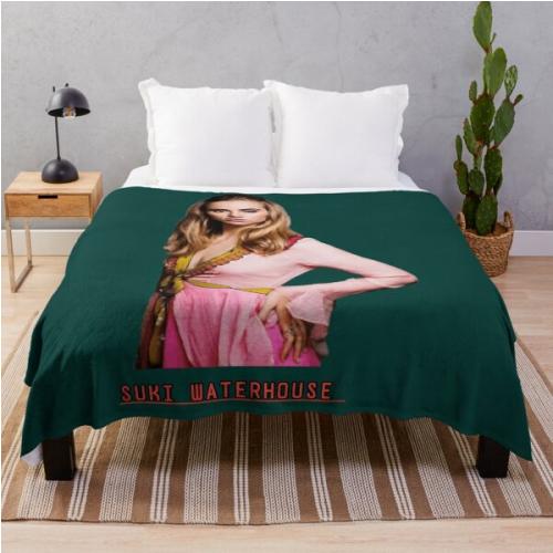 Suki waterhouse   Throw Blanket