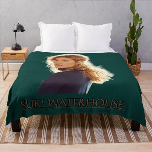 Suki waterhouse   Throw Blanket