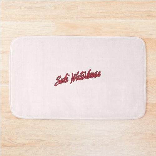 Suki Waterhouse Wembley Stadium London Eras Red Black Bath Mat