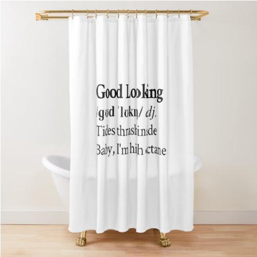 Suki Waterhouse Aesthetic Quote Lyrics Shower Curtain