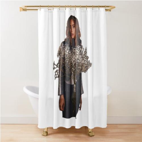 suki waterhouse             Shower Curtain