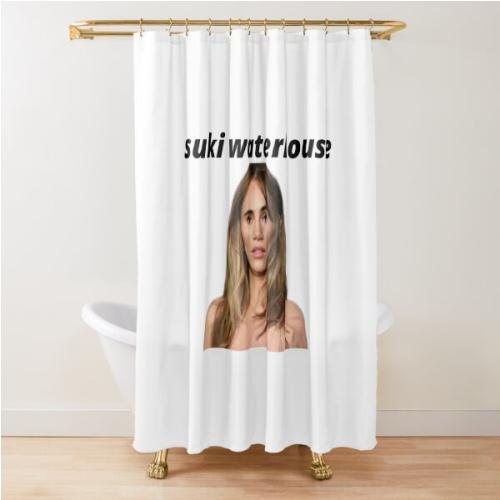 suki waterhouse               Shower Curtain