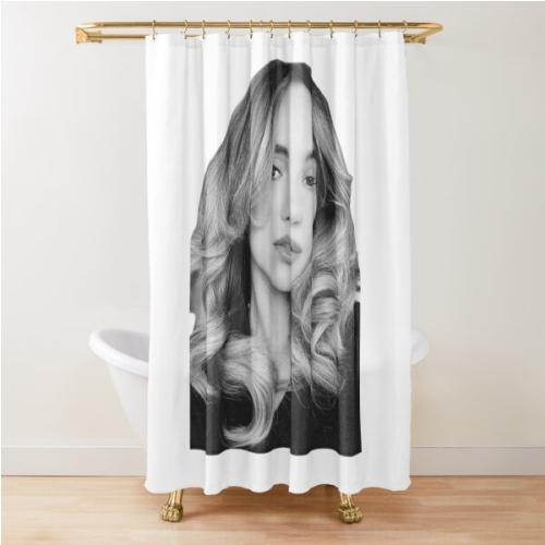 suki waterhouse       Shower Curtain