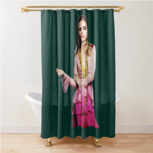 suki waterhouse  Shower Curtain