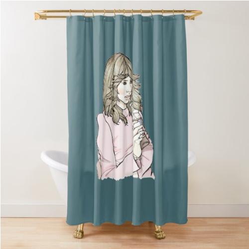 suki waterhouse        Shower Curtain