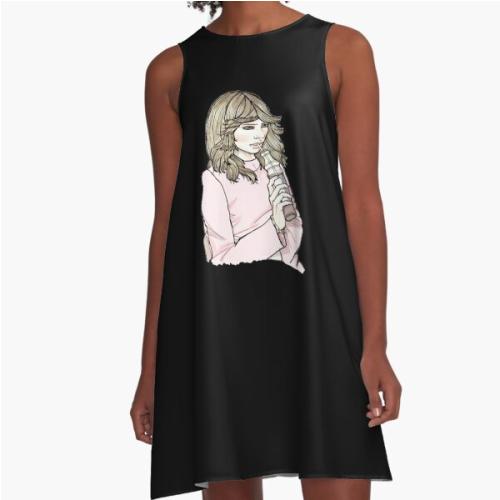 suki waterhouse        A-Line Dress