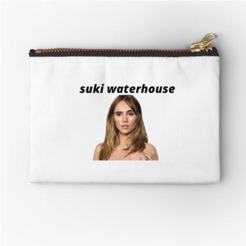 suki waterhouse               Zipper Pouch