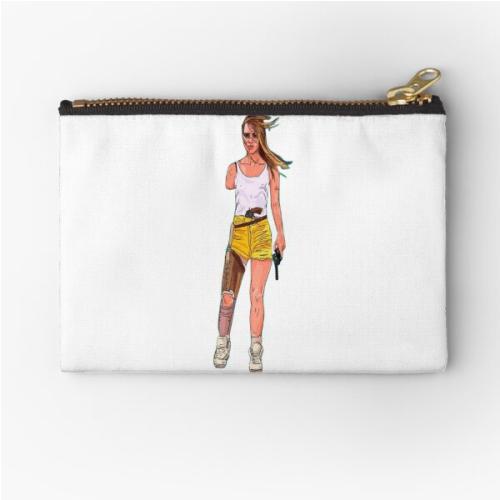 suki waterhouse           Zipper Pouch