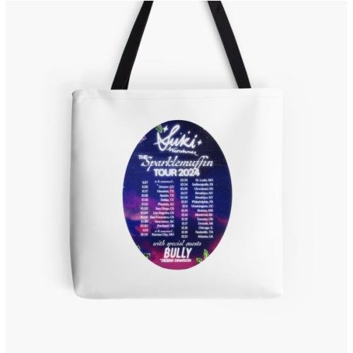 Suki Waterhouse tour list 2024 All Over Print Tote Bag