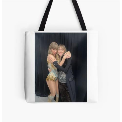 taylor swift suki waterhouse 2 All Over Print Tote Bag