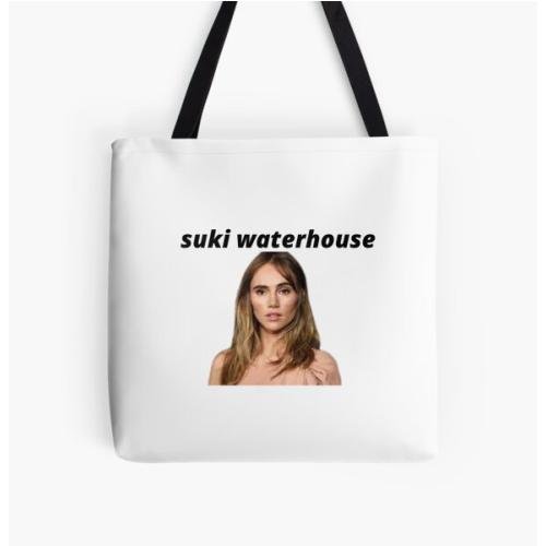 suki waterhouse               All Over Print Tote Bag