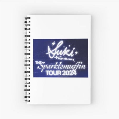 suki waterhouse the sparklemuffin tour 2024 Spiral Notebook