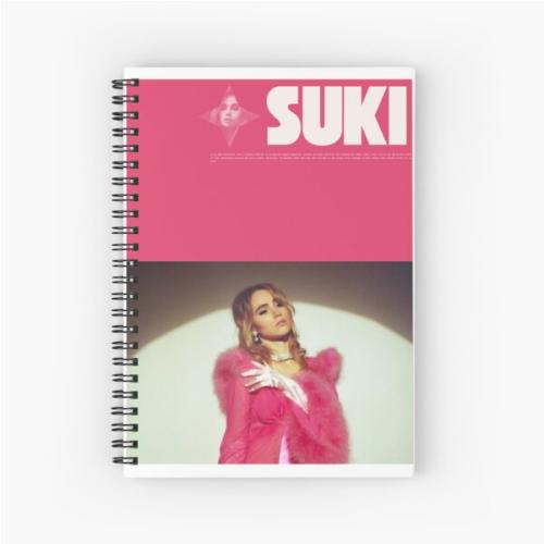 Suki Waterhouse Poster Spiral Notebook