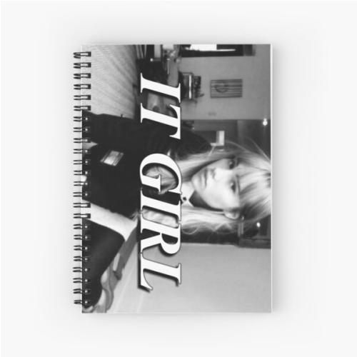 suki waterhouse - it girl Spiral Notebook