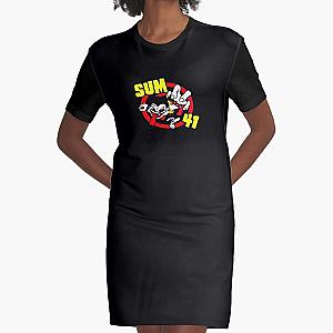 sum 41 band Graphic T-Shirt Dress