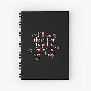 Sum 41 13 voices design Spiral Notebook