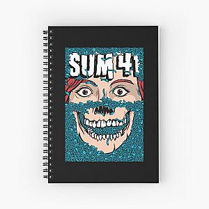 sum 41 logo Spiral Notebook