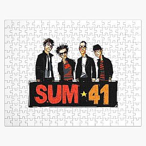 sum 41 band Jigsaw Puzzle