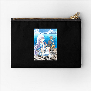 Waves, Wind, and Summer Feels Summer Pockets Zipper Pouches