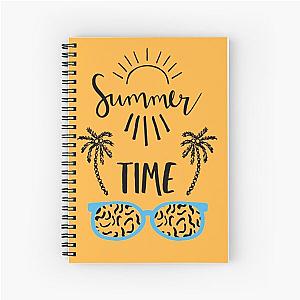 Summer Time Spiral Notebook