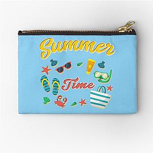 Summer Time Summertime Zipper Pouch