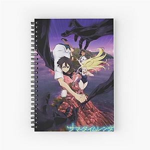 Summer Time Rendering anime poster Spiral Notebook