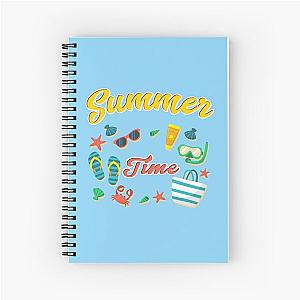 Summer Time Summertime Spiral Notebook