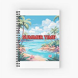 Summer Time Spiral Notebook