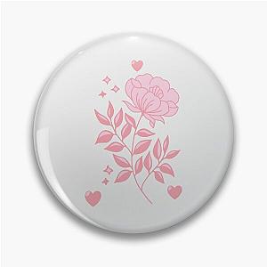 pink flower - summer walker Pin