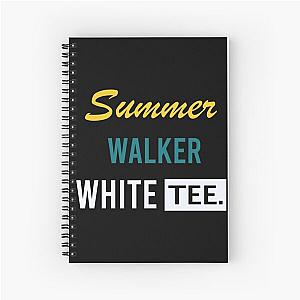 Summer walker white tee Spiral Notebook